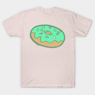 Mint Pastel Doughnut T-Shirt